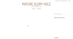 Desktop Screenshot of mature-glory-hole.com
